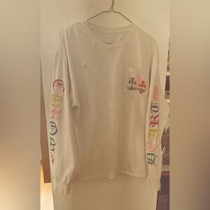 Chrome Hearts White Multi Color Long Sleeve